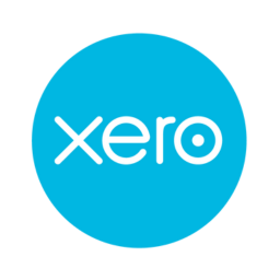 Xero logo in a blue circle, representing cloud-based accounting software for small businesses, featured on a financial services website.